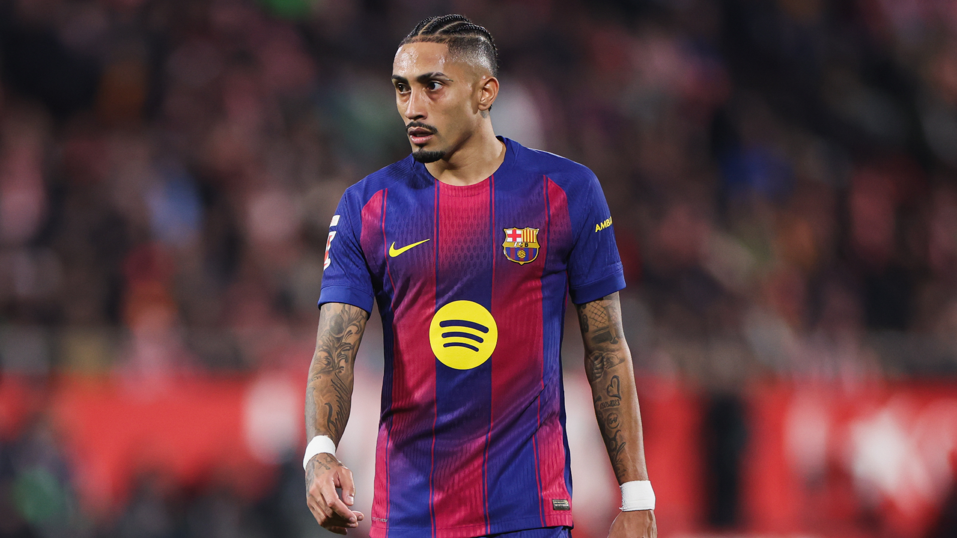 Raphinha to miss five weeks